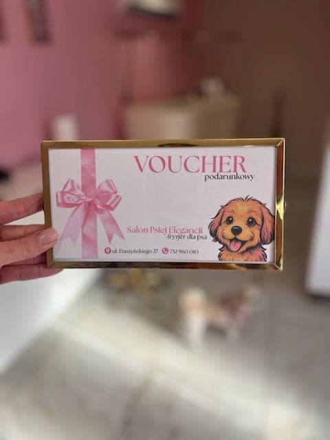 Voucher podarunkowy — Salon Psiej Elegancji